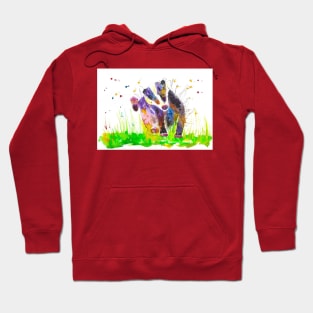 Badger scratching himself Hoodie